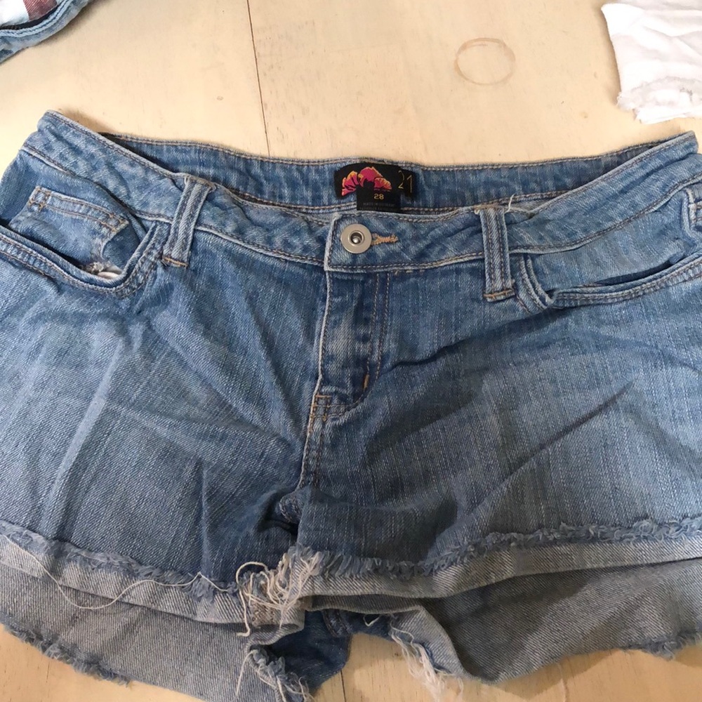 Jean shorts